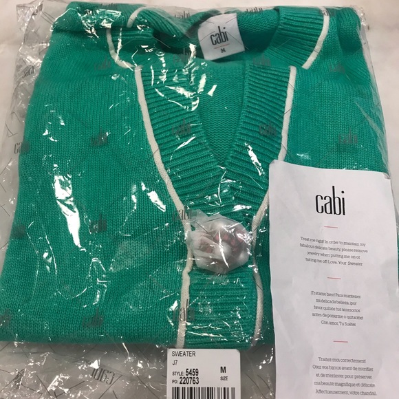 CAbi Sweaters - Wallis Cabo green sweater m